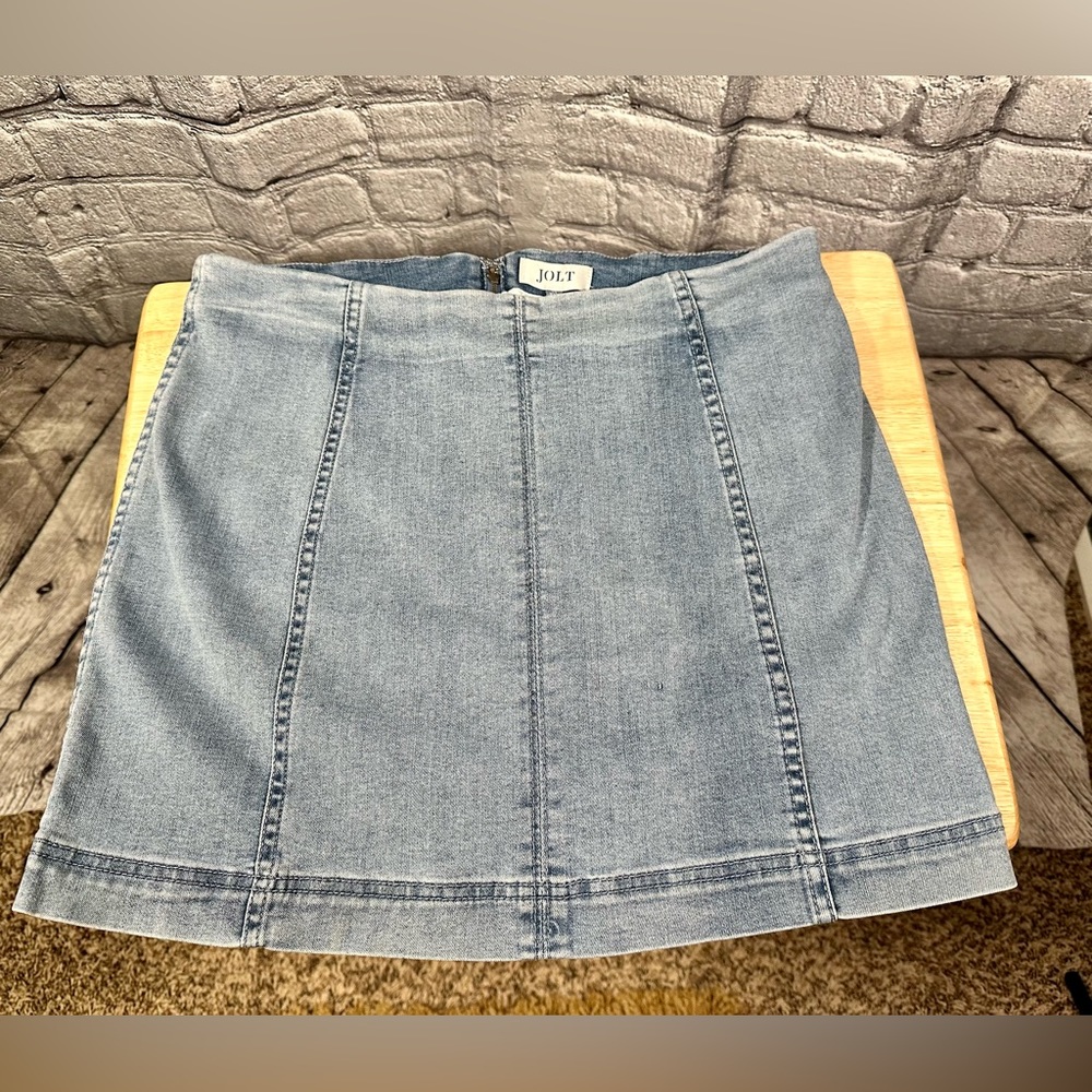 Jolt Y2K denim mini skirt. Size 11.